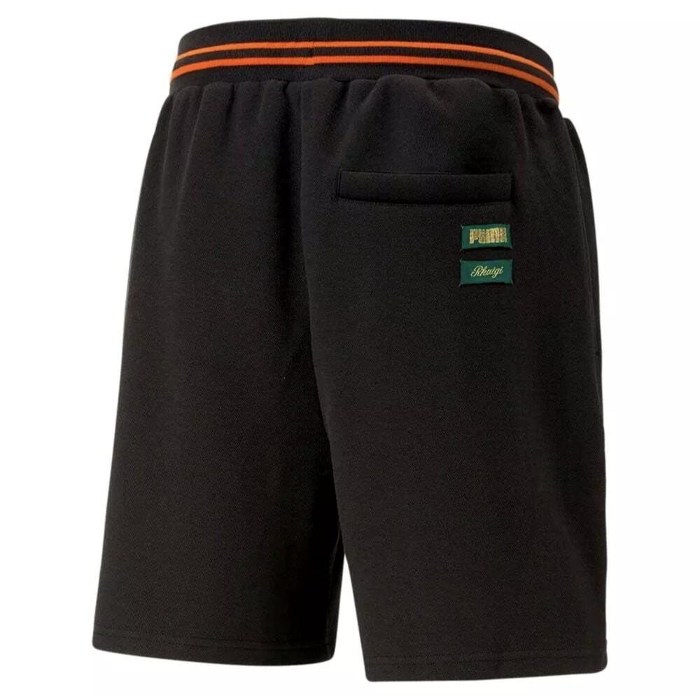 Puma x Rhuigi Men's New York Casual Basketball Shorts Black Large 539496-01 NWT - Picture 8 of 13